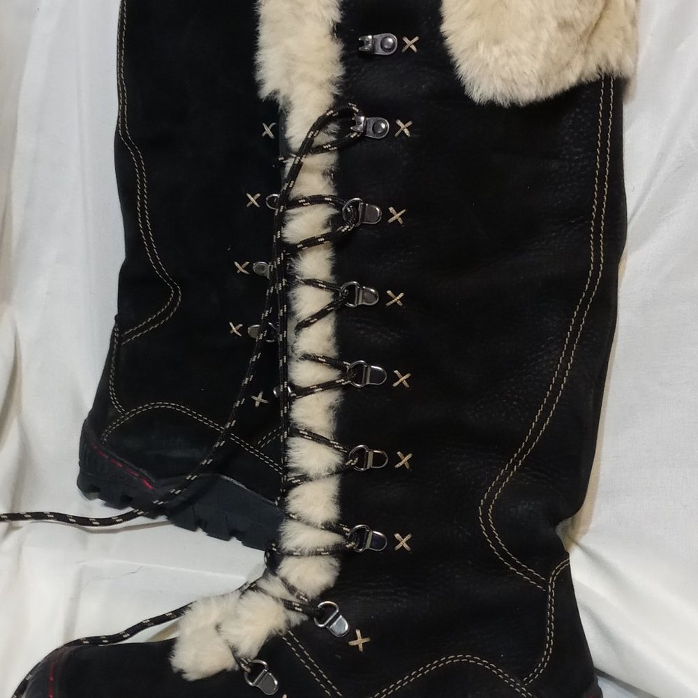 CUTE Knee-hi Winter Boots Women's sz 8.5